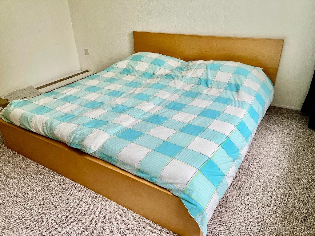 bed, Ophalen, Gebruikt, Tweepersoons, 180 cm