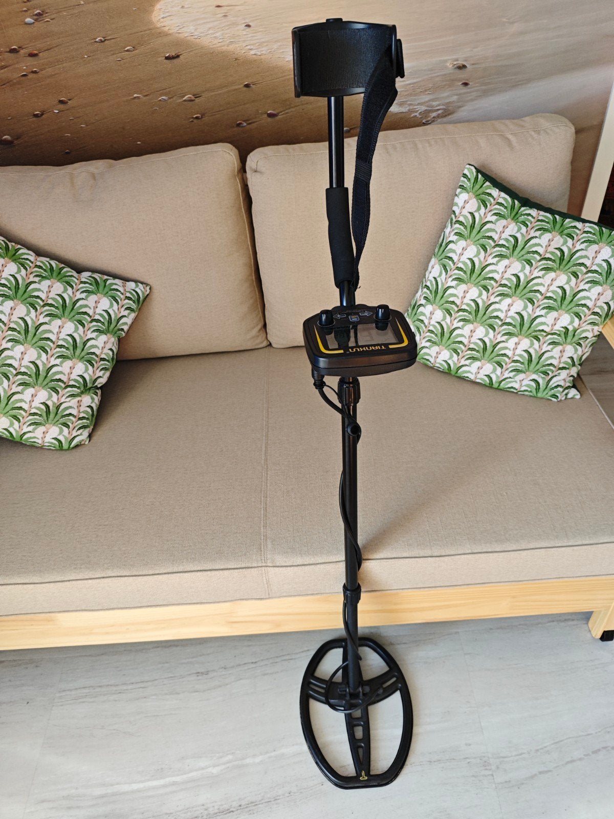 Tianxun TX 850 metaaldetector, Meer dan 30 cm, Zo goed als nieuw, Instelbare gevoeligheid, Ophalen