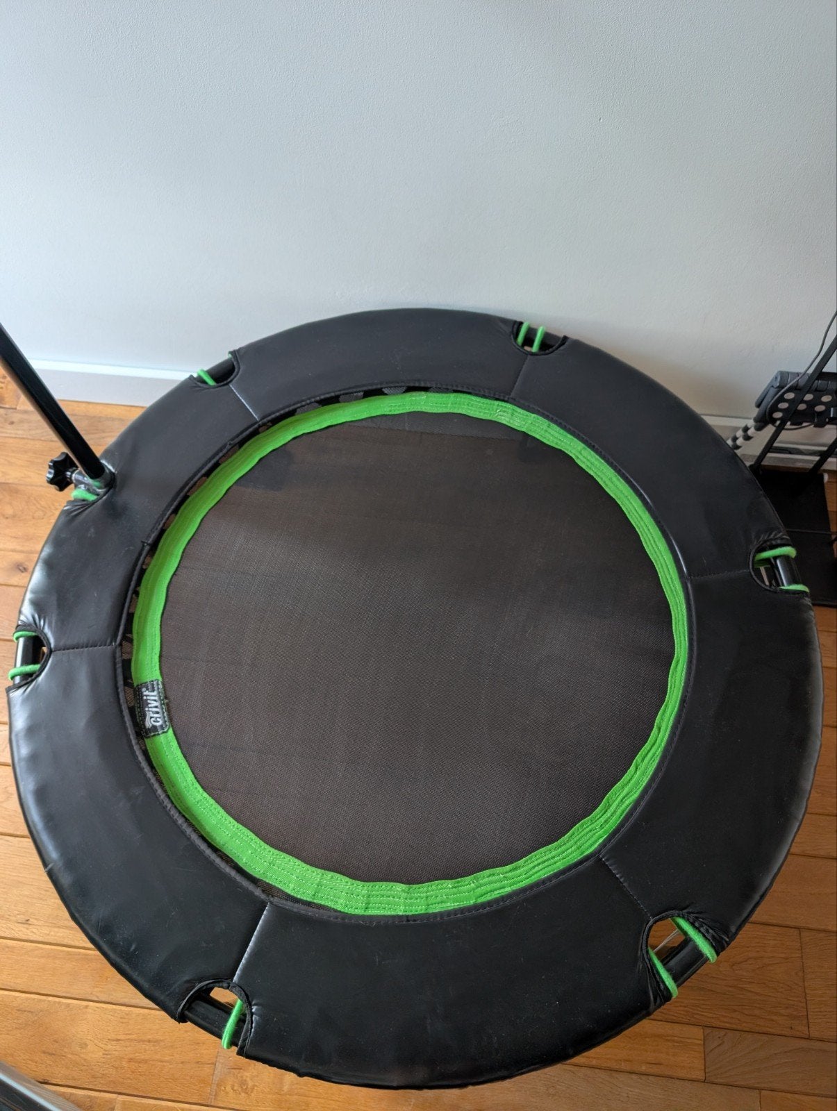 Crivit fitness trampoline met handvat zo goed als nieuw, Ophalen, Zo goed als nieuw