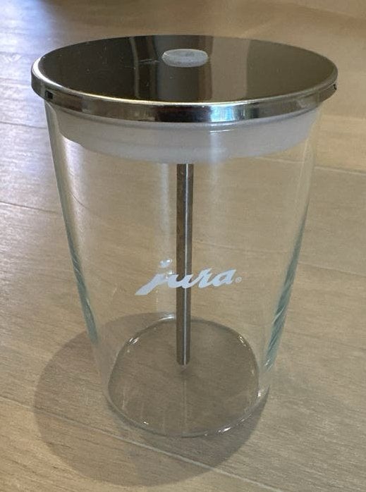 Jura Glazen Melkhouder, Ophalen, Gebruikt