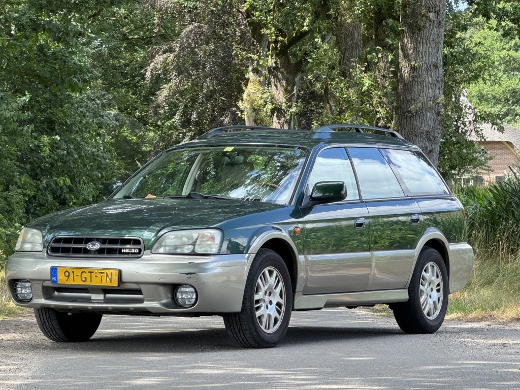 Subaru Legacy Outback 3.0 Outback AWD H6 (bj 2001), Auto's, Stoelverwarming, Bedrijf, Vierwielaandrijving, SUV of Terreinwagen