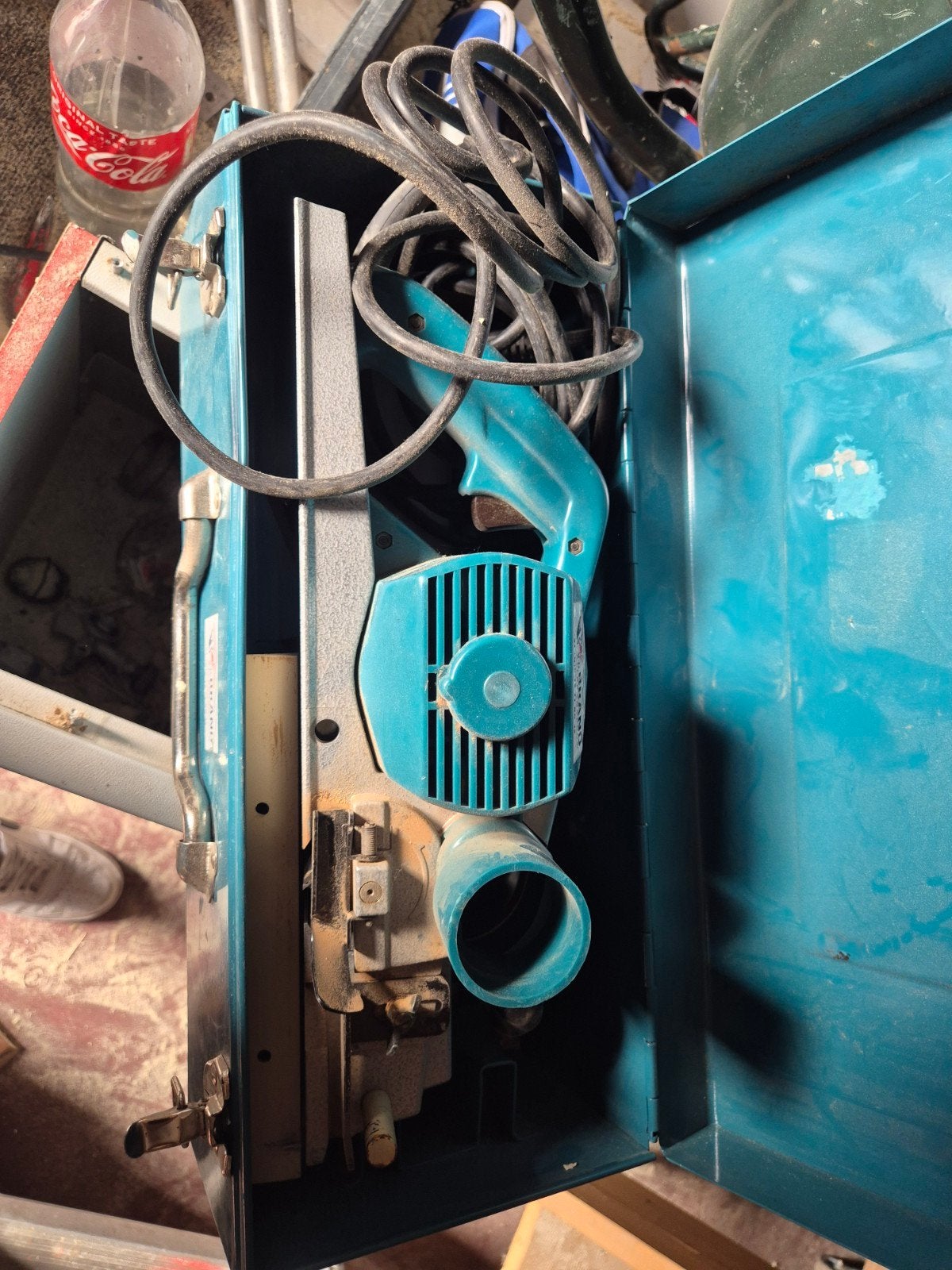 Makita schaafmachine, Doe-het-zelf en Verbouw, Ophalen, Gebruikt