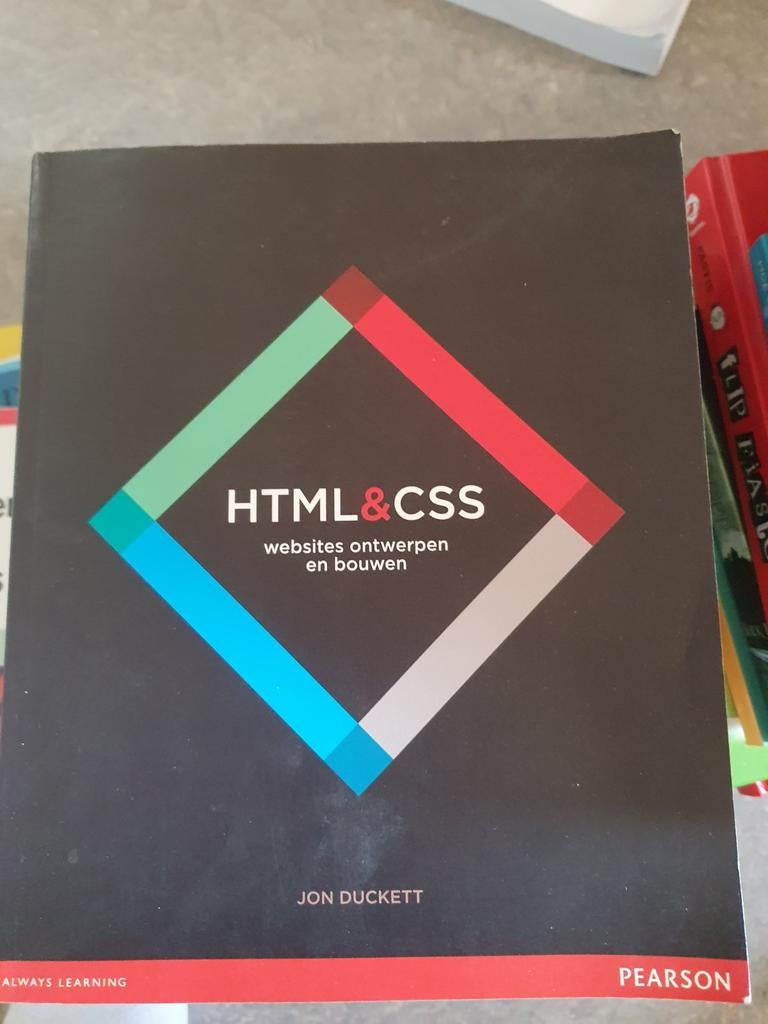 Jon Duckett - HTML en CSS - websites ontwerpen en bouwen, Boeken, Ophalen of Verzenden, Jon Duckett