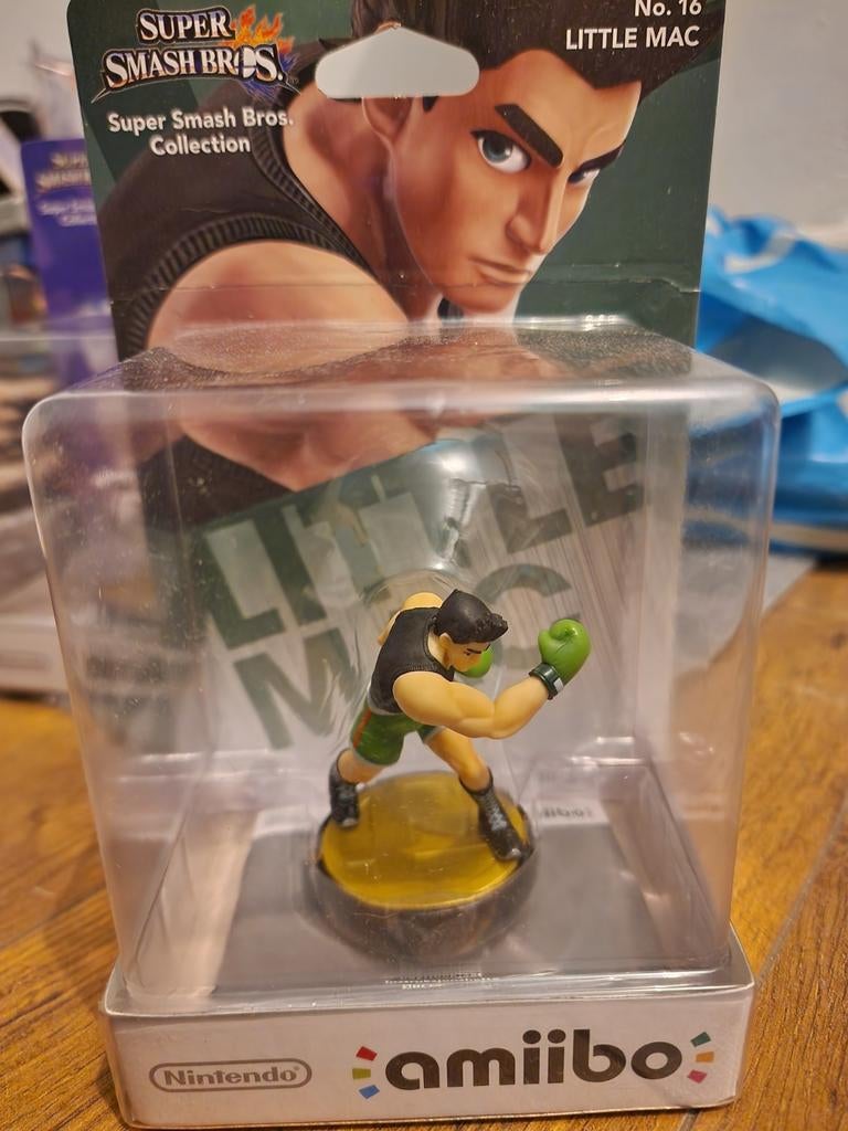 Super Smash Bros. amiibo Little Mac - Ongeopend, Ophalen of Verzenden, Nieuw