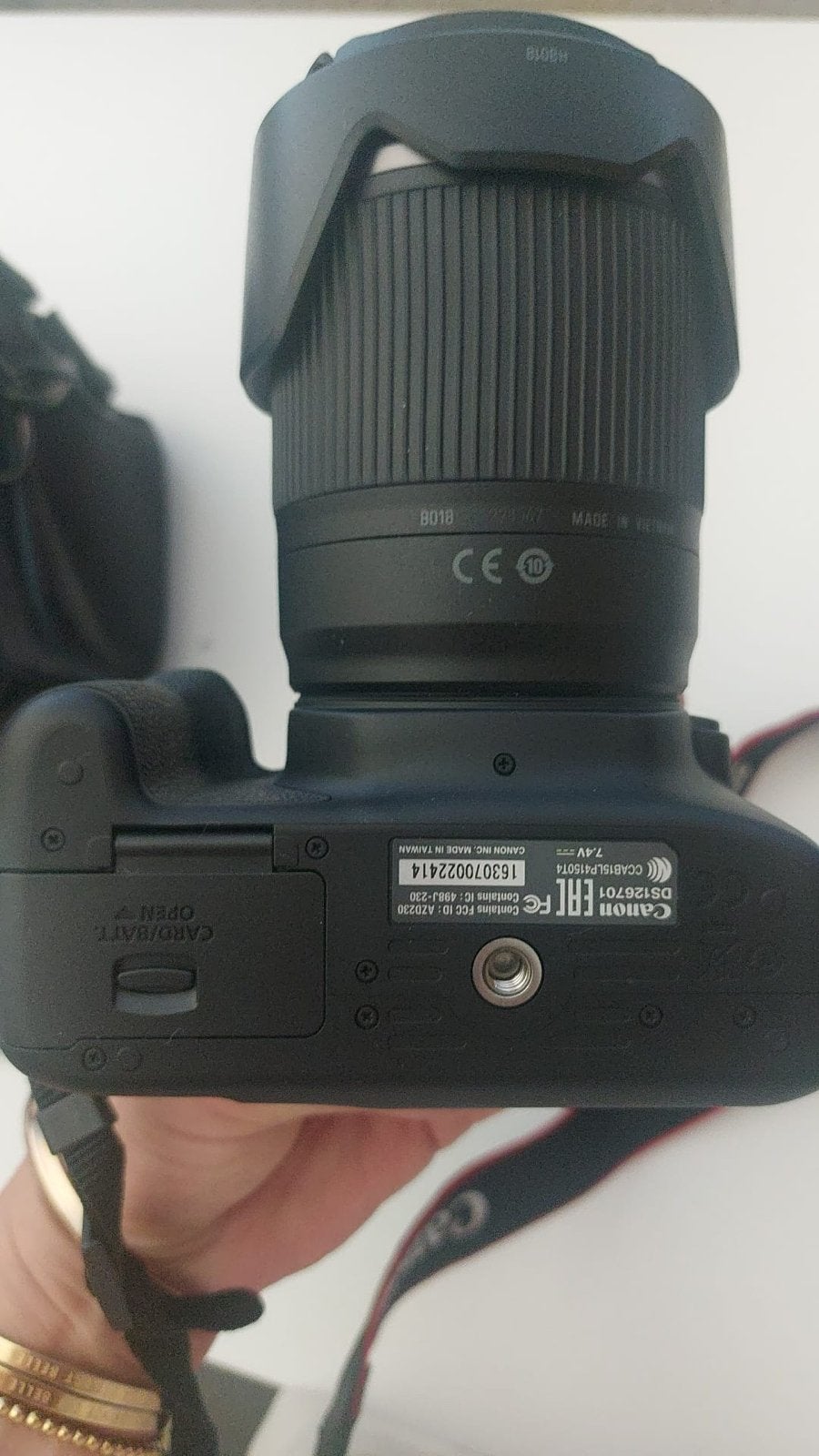 Canon EOS 4000D Spiegelreflexcamera met Tamron lens, Ingebouwde flitser, Spiegelreflex, Canon, Ophalen of Verzenden