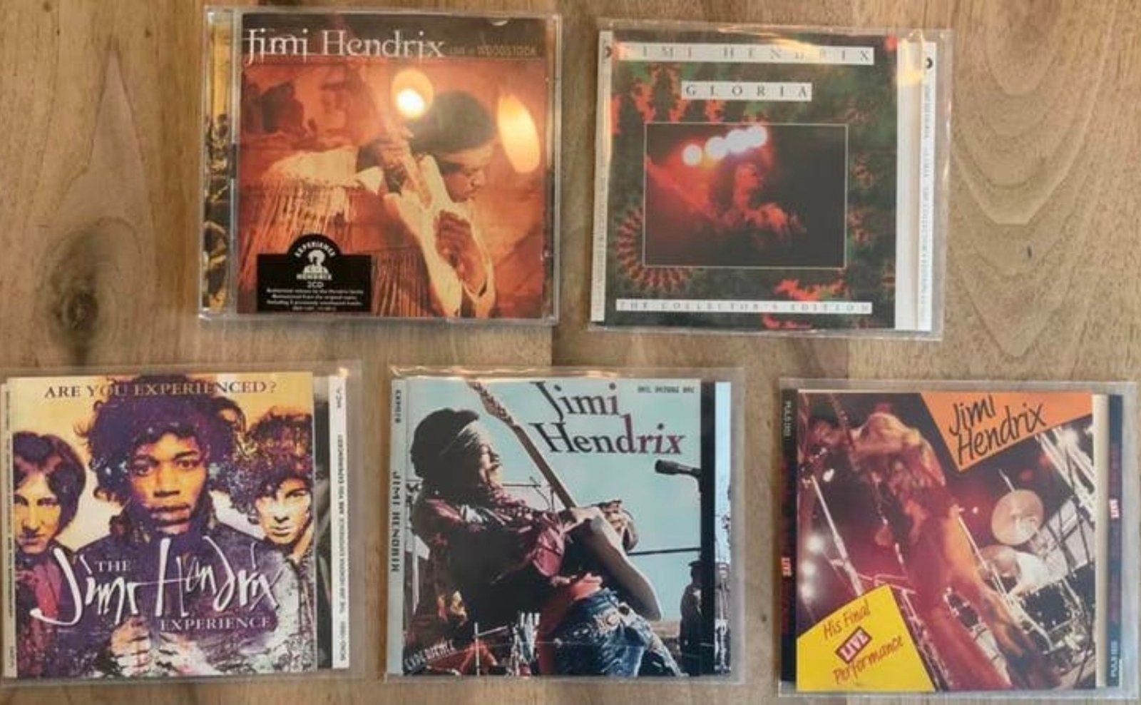 CDs Jimi Hendrix (5albums), Verzenden, Zo goed als nieuw