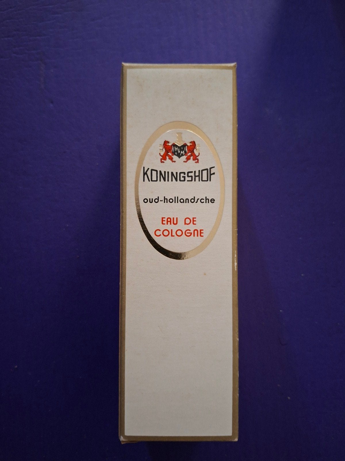Koningshof oud-hollandsche eau de cologne, Ophalen, Gebruikt, Parfumfles