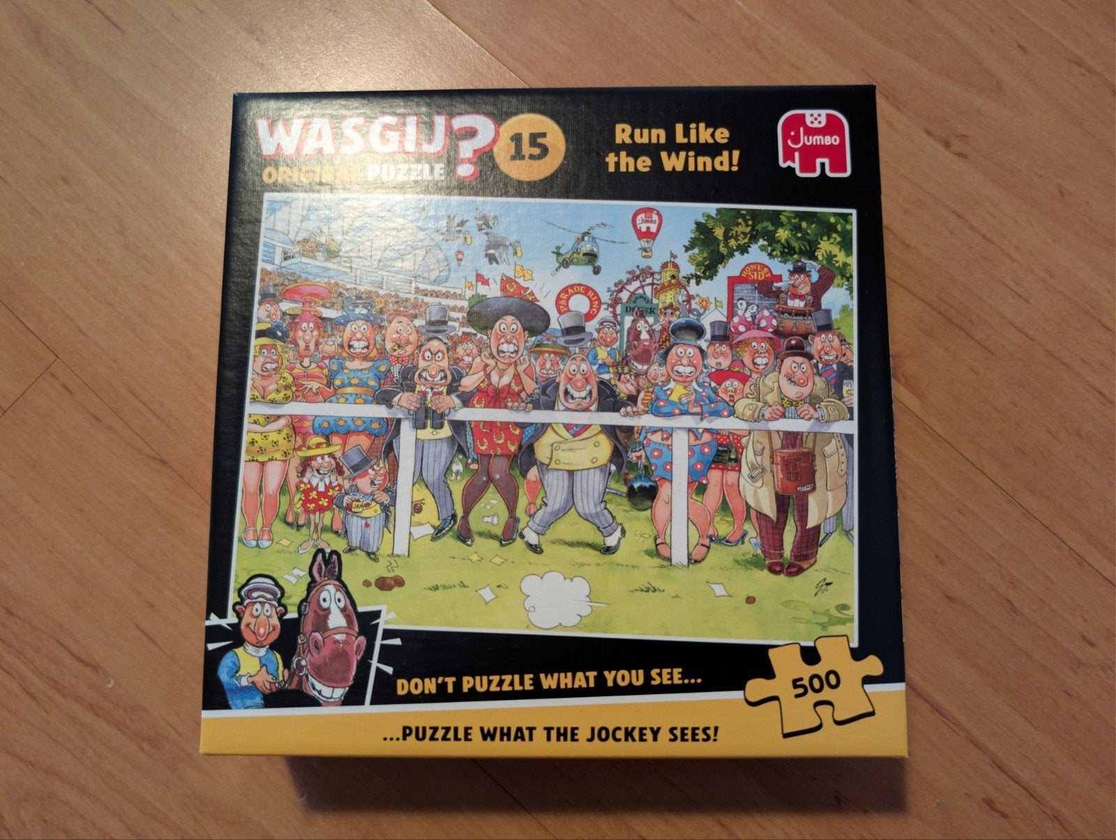 Wasgij puzzel 15, Hobby en Vrije tijd, Denksport en Puzzels, Ophalen, 500 t/m 1500 stukjes, Zo goed als nieuw, Legpuzzel