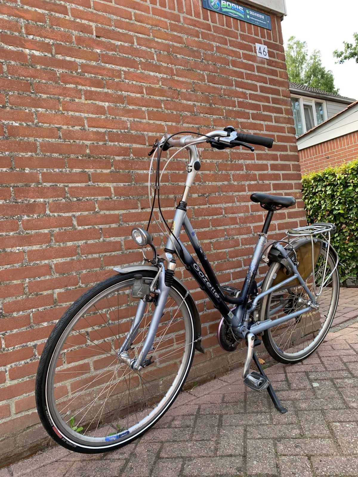 Gazelle air glijder 28 inch dames fiets, 47 tot 50 cm, Versnellingen, Ophalen of Verzenden, Zo goed als nieuw