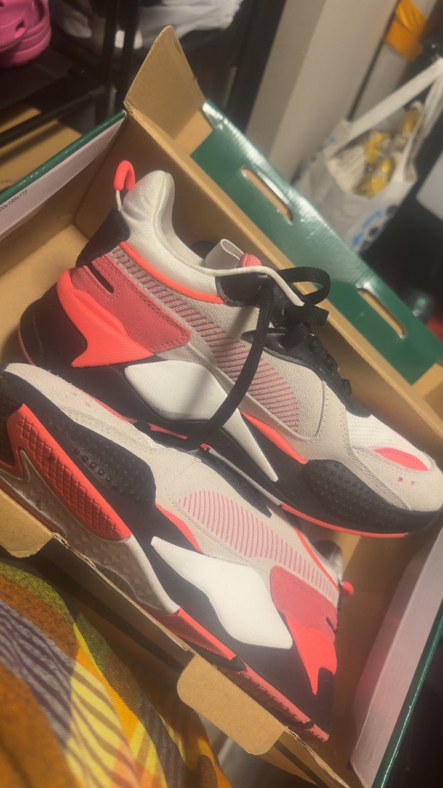 Puma RS-X sneakers maat 37 - Zo goed als nieuw, Ophalen of Verzenden, Zo goed als nieuw, Wit, Sneakers of Gympen
