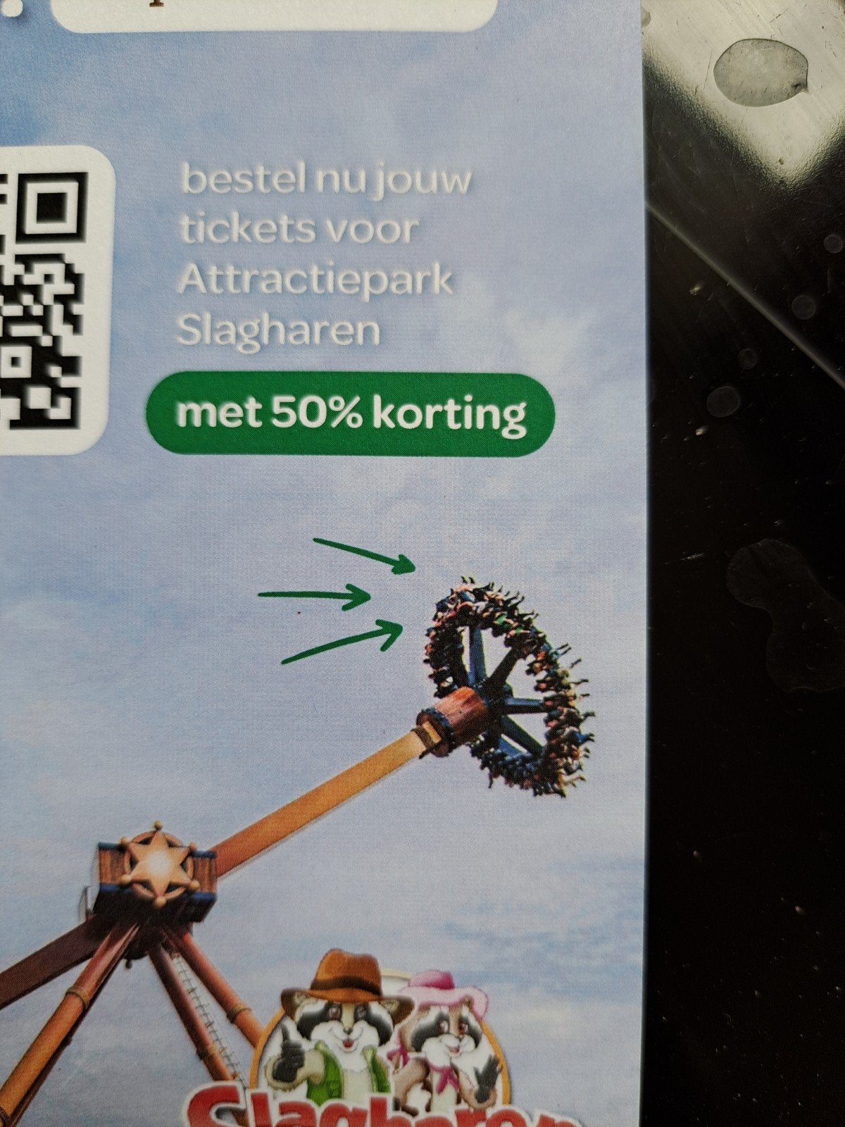 Kortingscode Slagharen, Eén persoon, Kortingskaart
