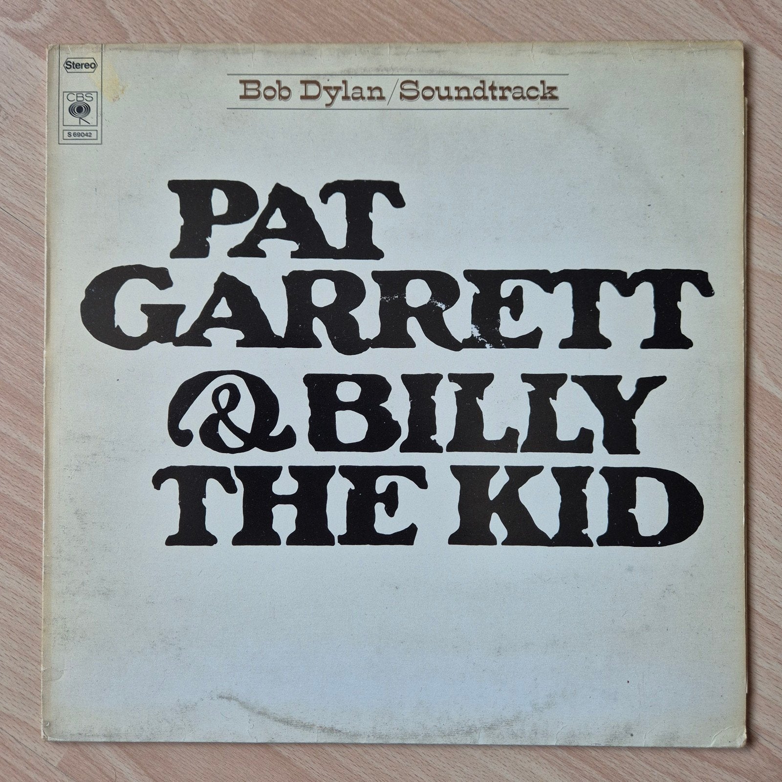 Bob Dylan Pat Garrett & Billy the Kid CBS NL VG+ / VG, Cd's en Dvd's, LP, Gebruikt, Ophalen of Verzenden, 12 inch