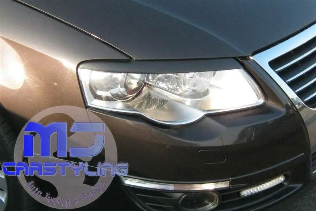 VW Passat B6 - Koplampspoilers, Auto diversen, Tuning en Styling, Ophalen of Verzenden, MJ-Carstyling, Info@mj-carstyling.net