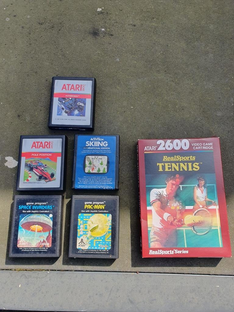 6 atari spellen, Spelcomputers en Games, Games | Atari, 1 speler, Ophalen, Overige modellen, Vanaf 3 jaar
