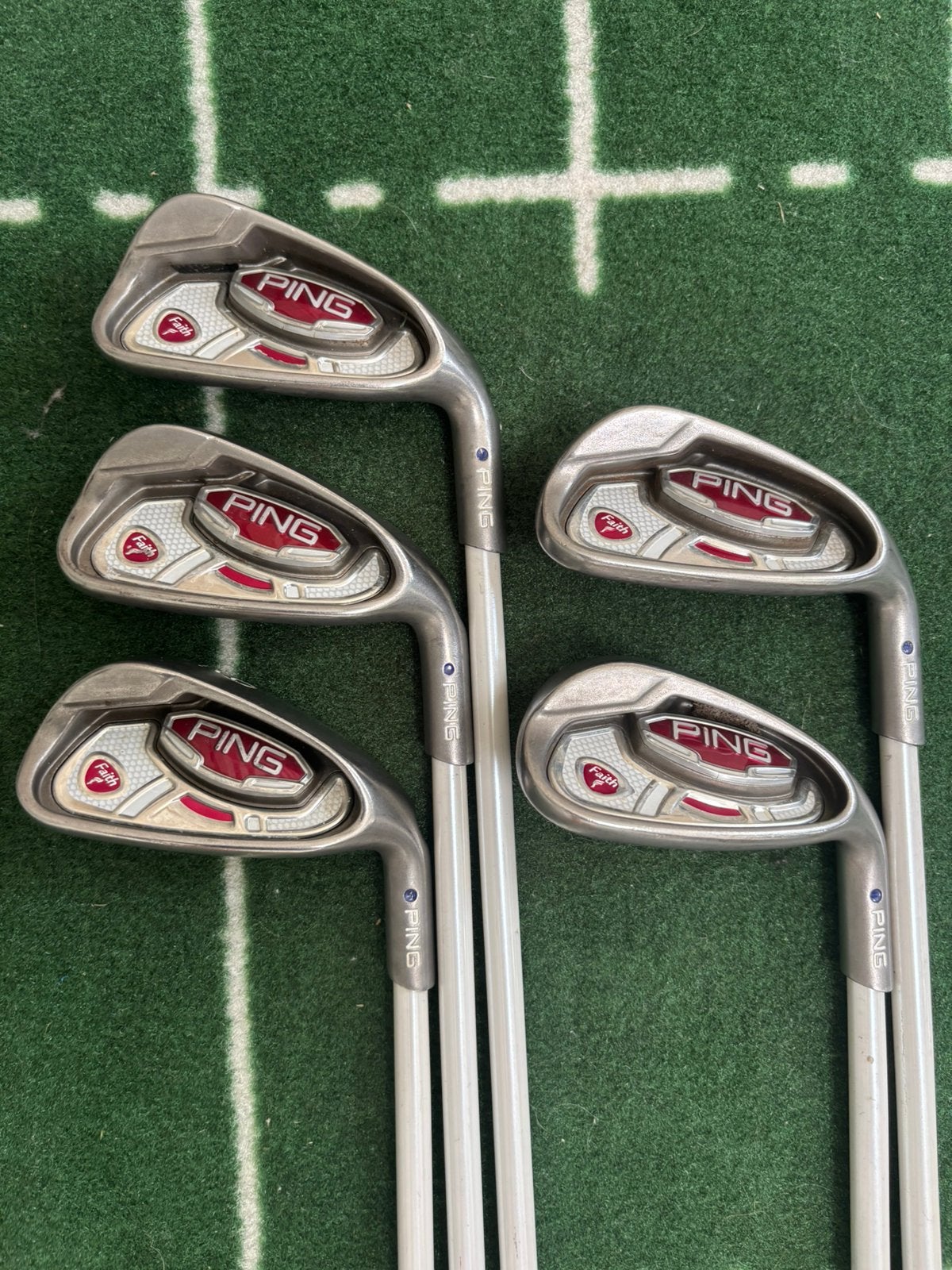 Ping Faith Ijzerset | 7/SW | Blue Dot | UL Flex