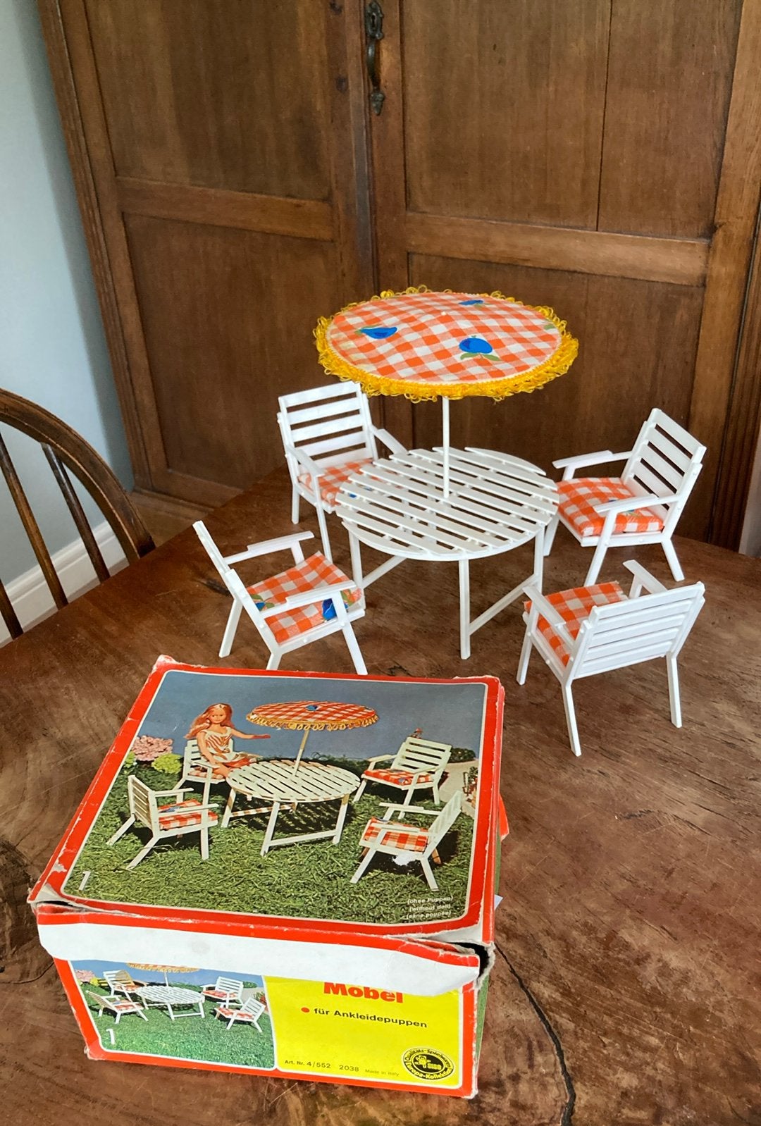 Leuke vintage Barbie tuinset van Siso, Kinderen en Baby's, Ophalen of Verzenden, Zo goed als nieuw, Barbie