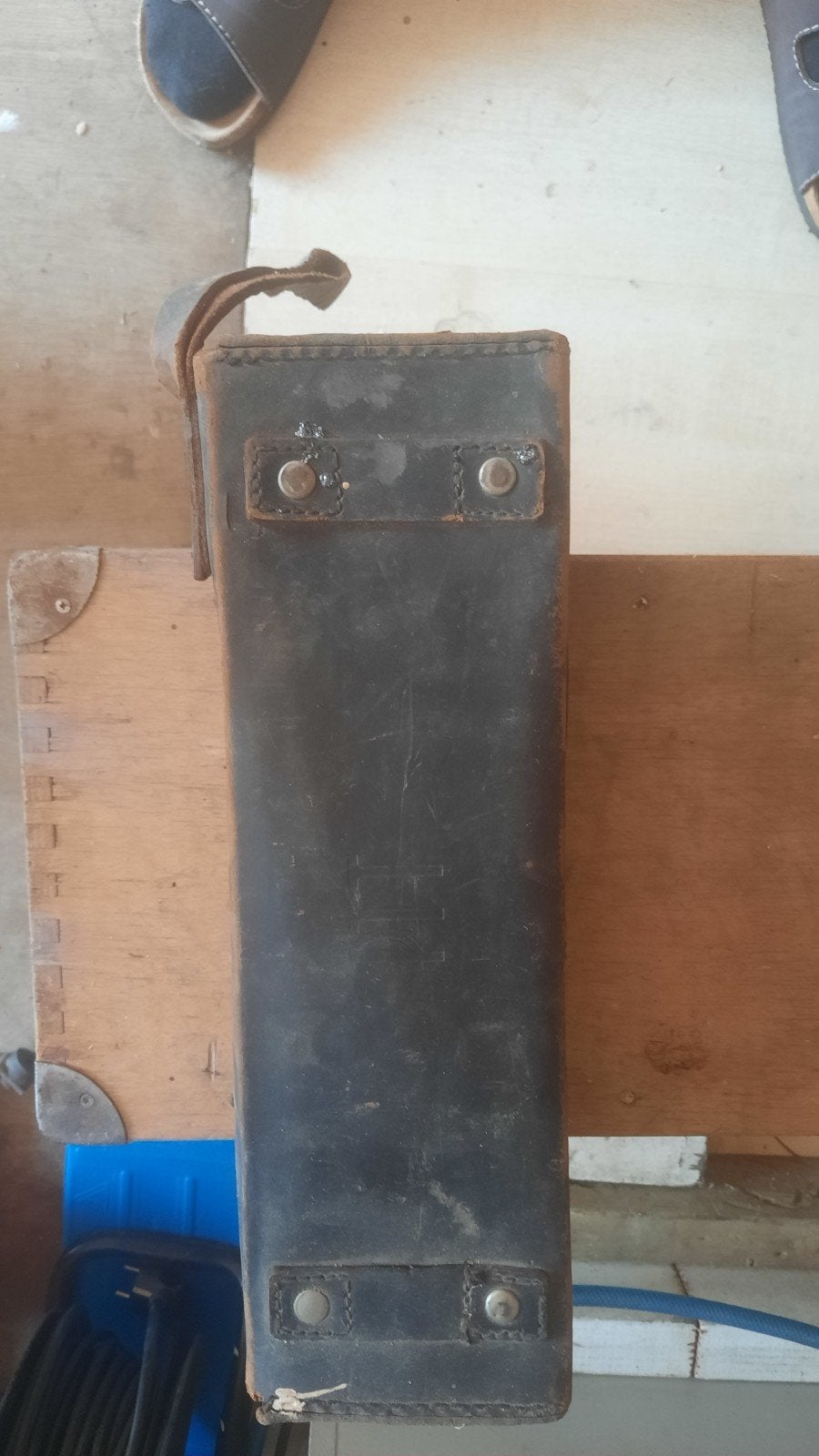 oude test telefoon , megger om kabels te testen., Ophalen, Gebruikt