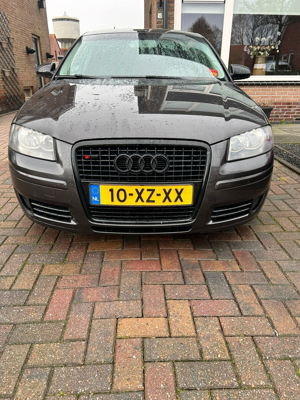 Audi A3 1.4 Tfsi 92KW 3D 2007 Parelmoer Grijs, Voorwielaandrijving, Zwart, 4 cilinders, Origineel Nederlands