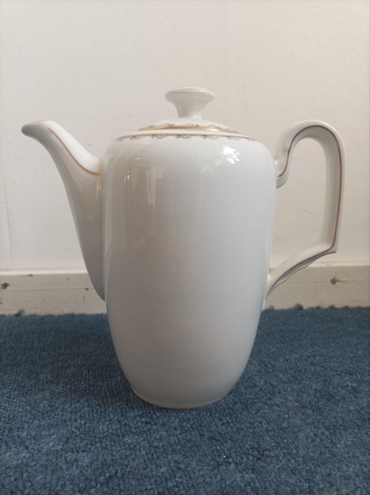 Mitterteich Bavaria Koffiepot "U.S. Zone" 1945-1949, Antiek en Kunst, Ophalen of Verzenden