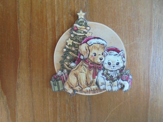 3d plaatje kerst 16, Ophalen of Verzenden, Nieuw, Kerst, Knipvel