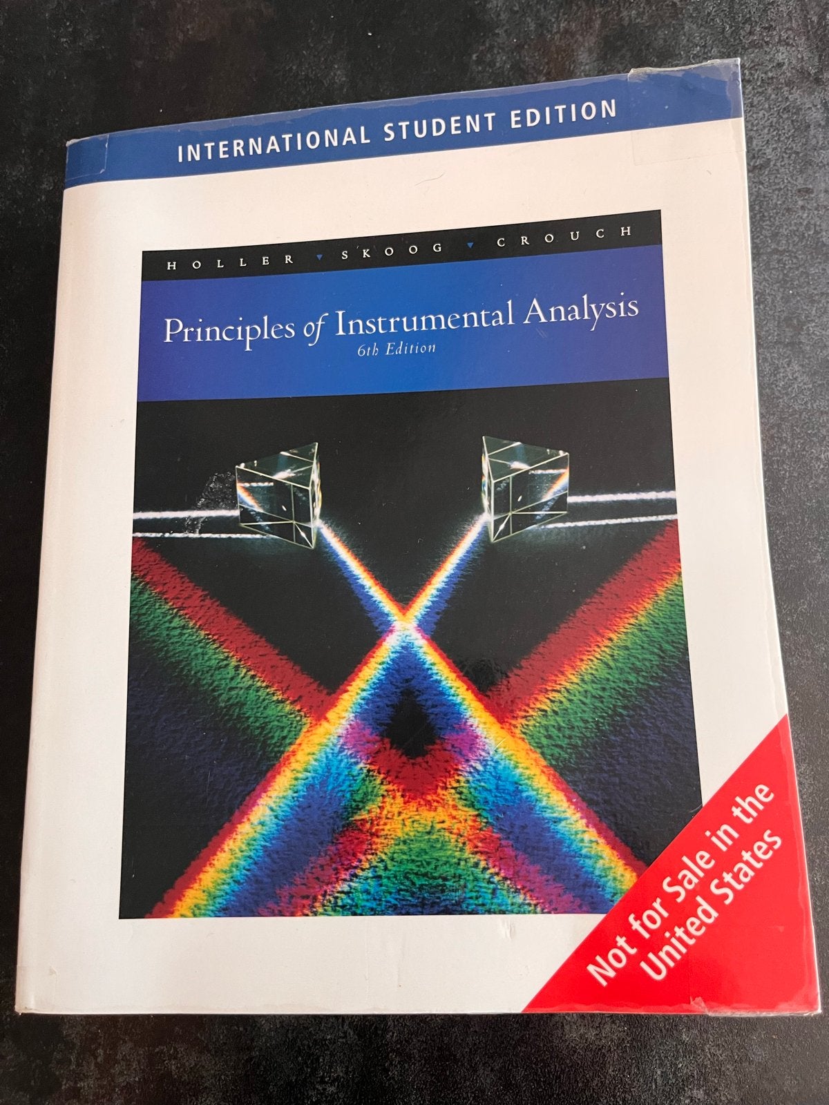 Principles of Instrumental Analysis - 6th Edition, Ophalen of Verzenden, Beta, Zo goed als nieuw, HBO