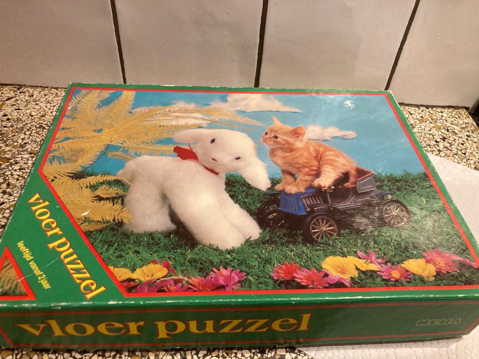 Leuke vloerpuzzel, Ophalen of Verzenden, Meer dan 50 stukjes, Zo goed als nieuw