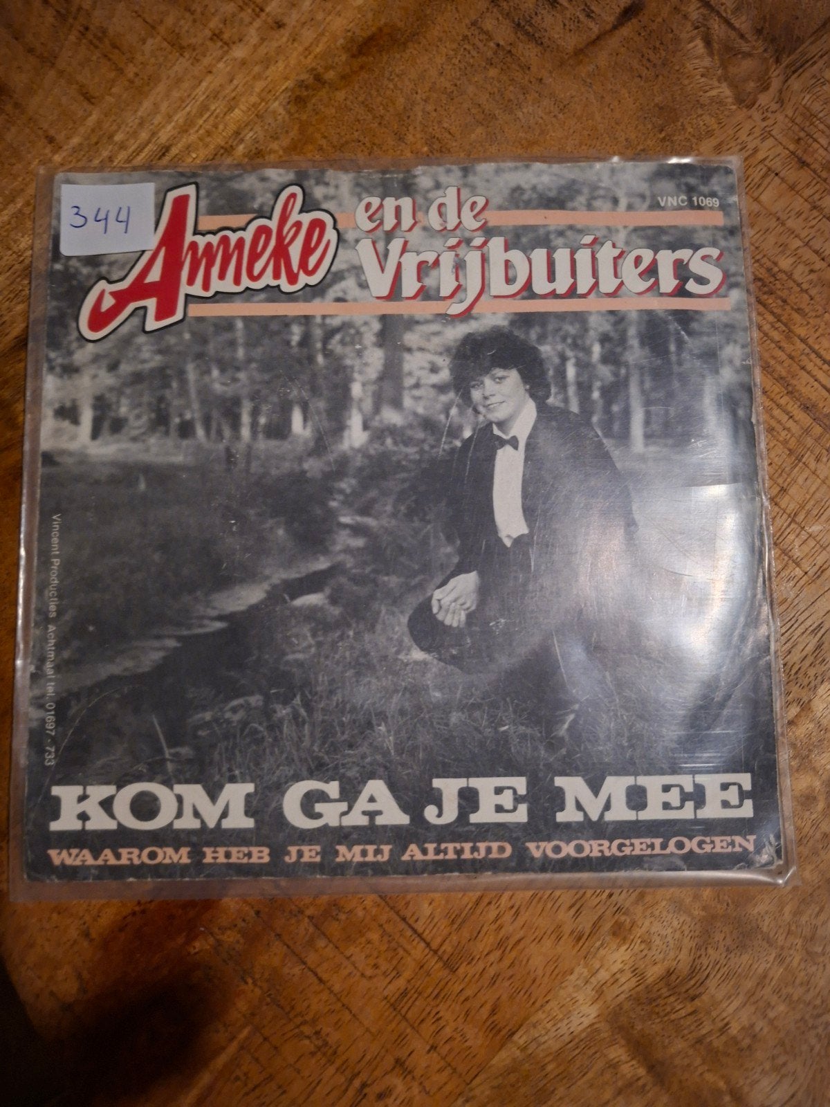 Anneke en de Vrijbuiters - Kom Ga Je Mee (Single), Ophalen of Verzenden, Gebruikt, Nederlandstalig