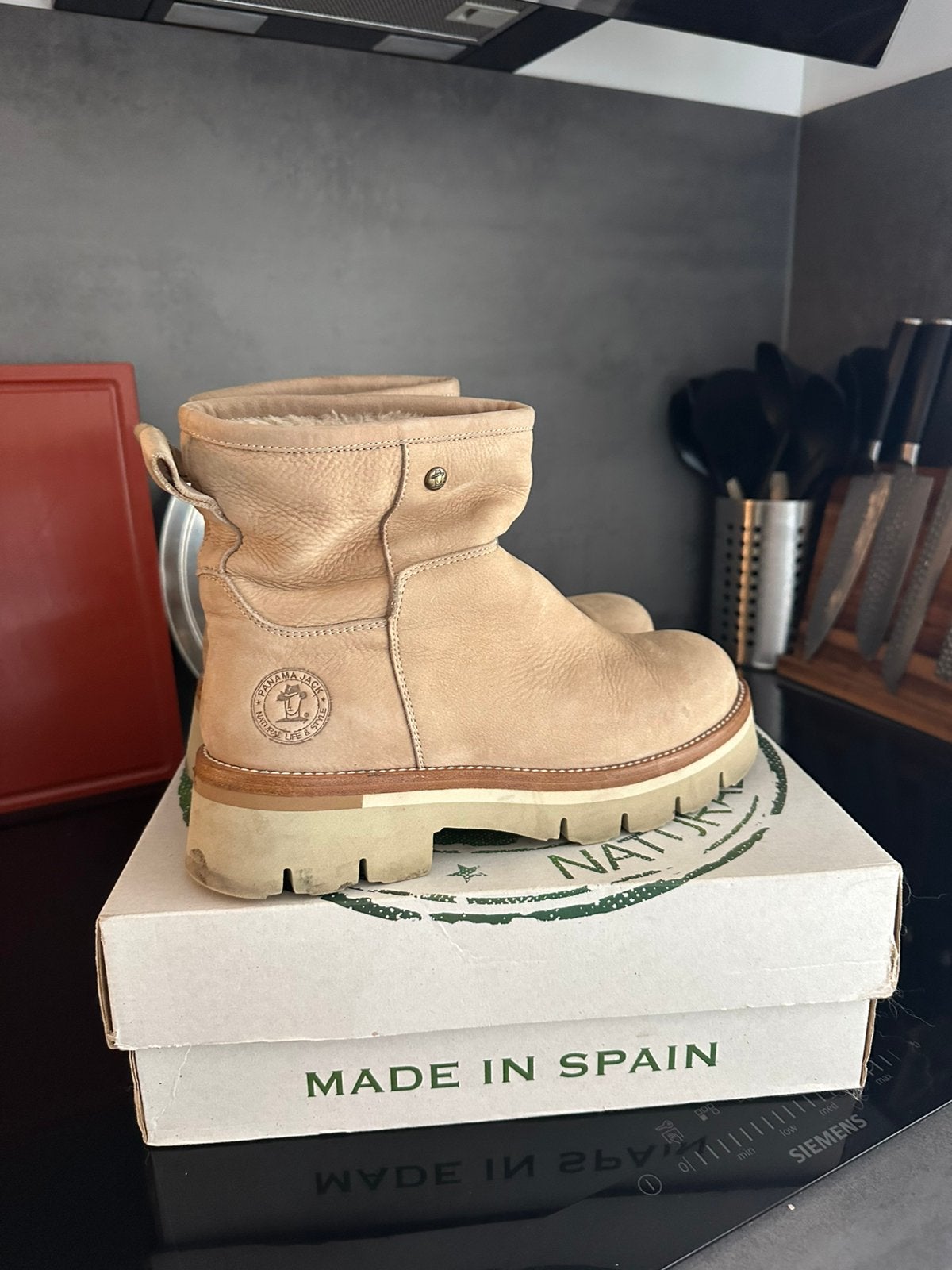 Panama Jack grace creme 39, Kleding | Dames, Schoenen, Ophalen of Verzenden, Zo goed als nieuw, Beige