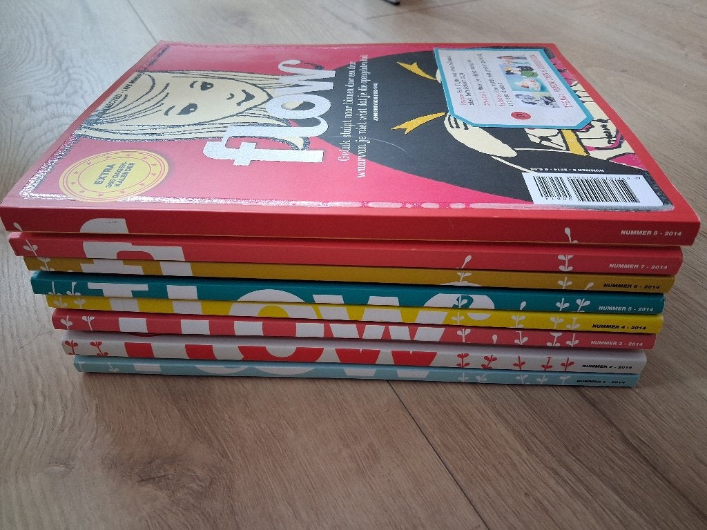 Flow Magazine jaargang 2014, Boeken, Tijdschriften en Kranten, Ophalen of Verzenden, Zo goed als nieuw, Damesbladen