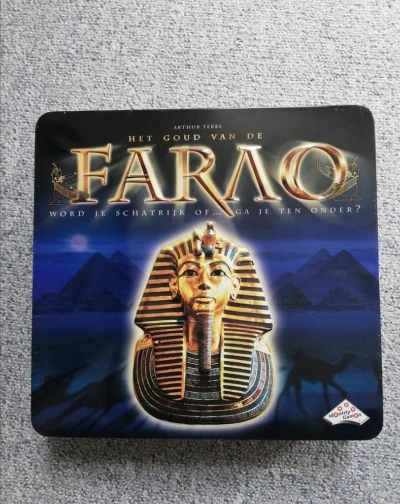 Het goud van de Farao (familiespel, bordspel), Ophalen of Verzenden, Zo goed als nieuw