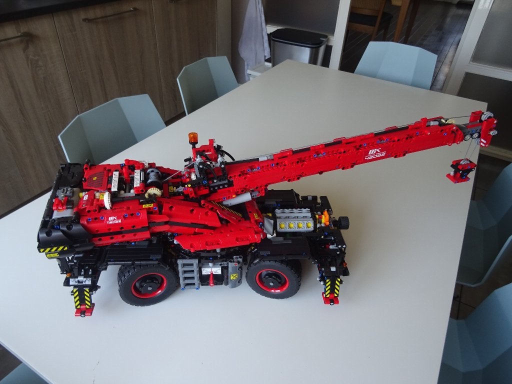 technic Lego 42082 Kraan voor alle terreinen, Lego, Ophalen of Verzenden, Zo goed als nieuw, Technic