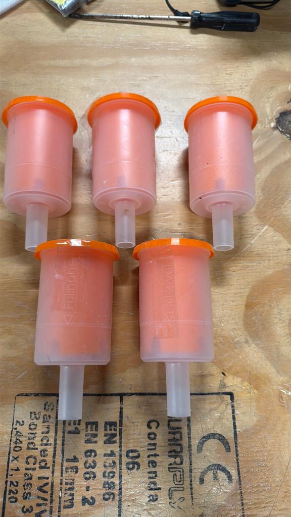 5 x Speidel waterslot, Verzenden, Zo goed als nieuw