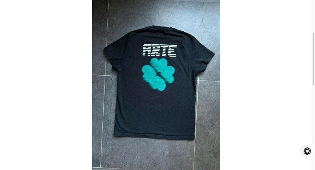 Arte Shirt, Kleding | Heren, T-shirts, Ophalen of Verzenden, Zo goed als nieuw, Maat 46 (S) of kleiner, Zwart