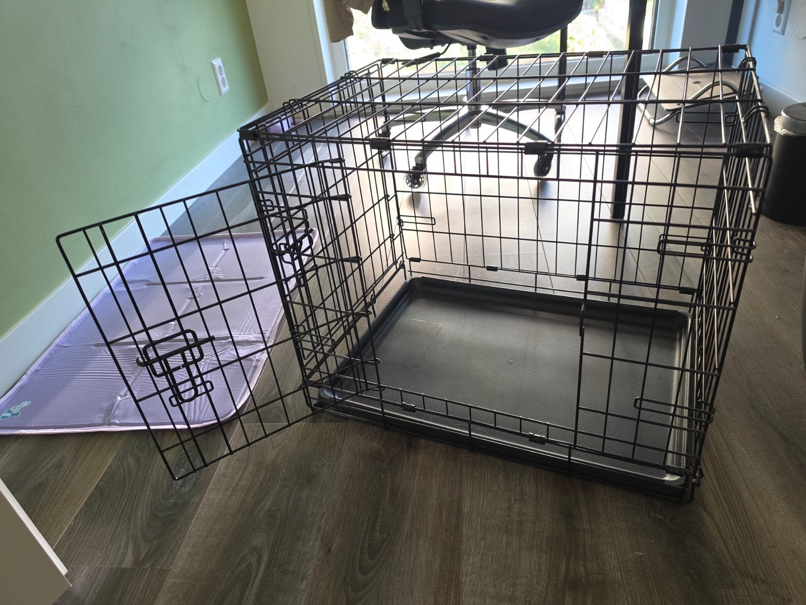 Dog crate double door  - Hondenbench small, Overige merken, Ophalen of Verzenden, Zo goed als nieuw, Hondenmand