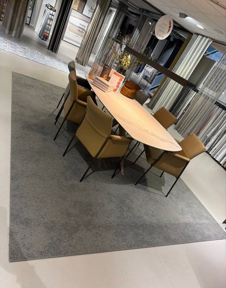 Desso Vloerkleed 400x200 cm - Grijs/Blauw - Hoge Kwaliteit, Ophalen, Nieuw, 200 cm of meer, Grijs