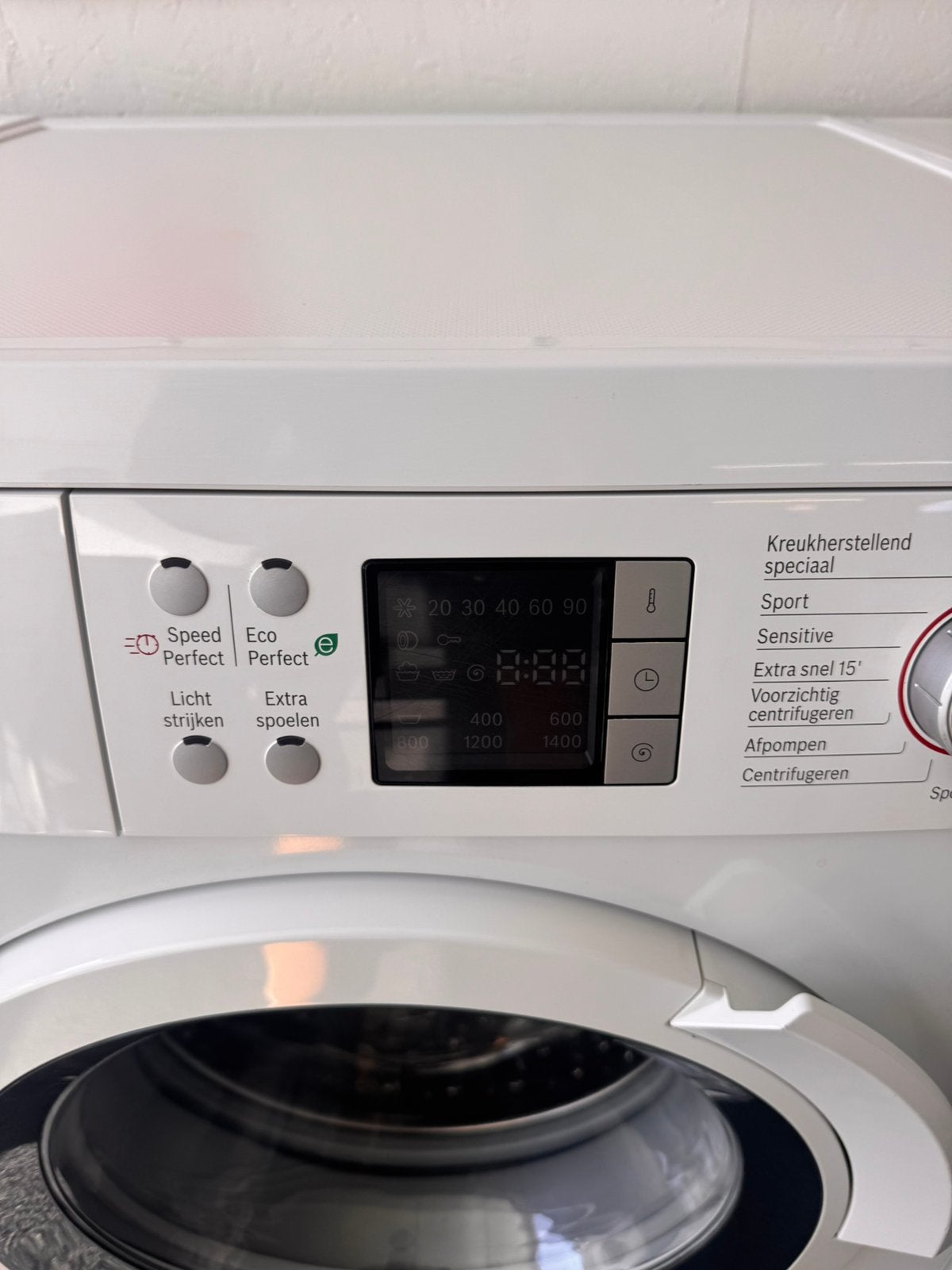 BOSCH 1400 VARIO LOGIXX A+++ 8 KG met 2 jaar garantie, N, N, Ophalen of Verzenden, Voorlader