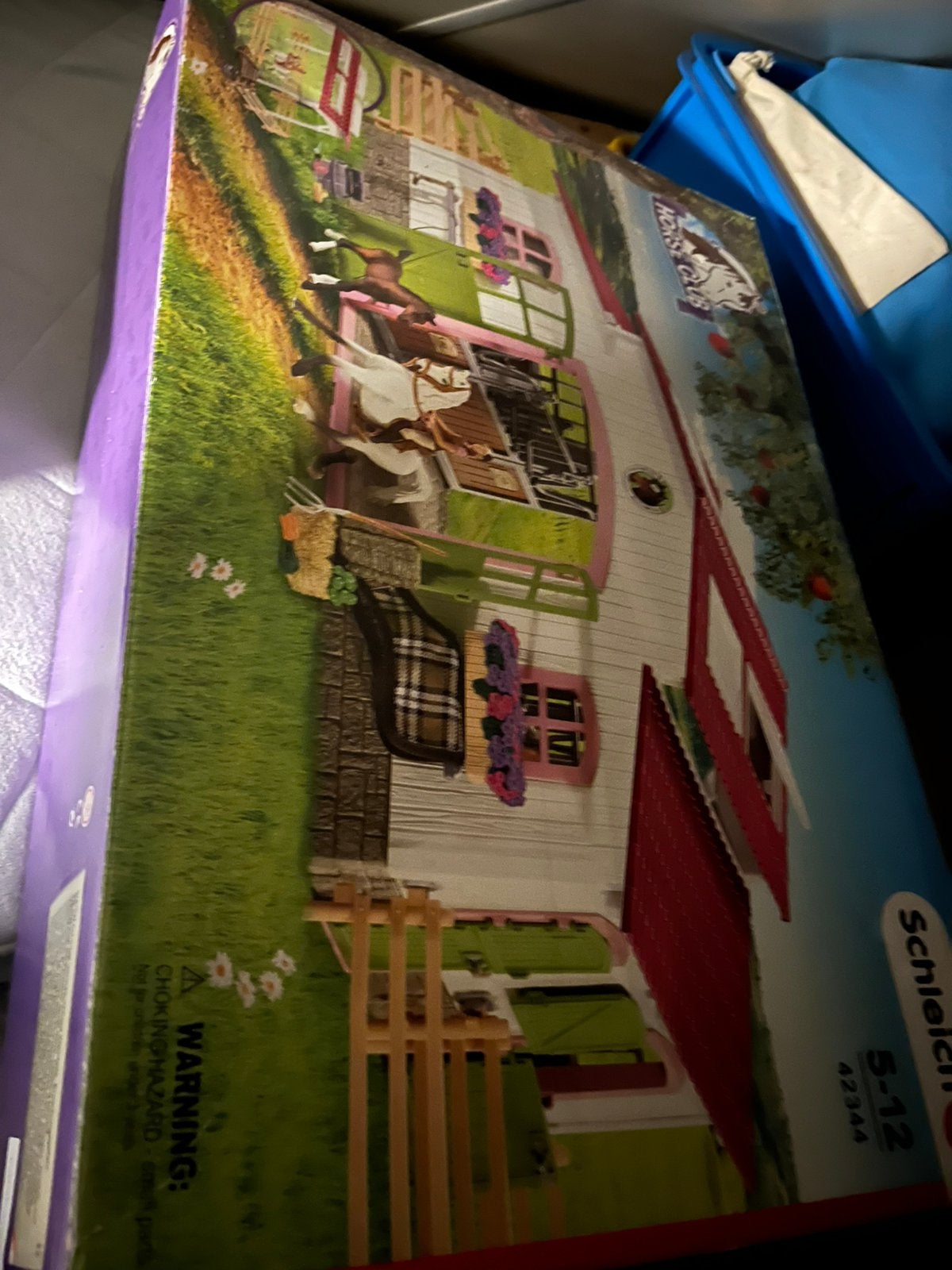 Paardenstal schleich, Ophalen of Verzenden, Zo goed als nieuw