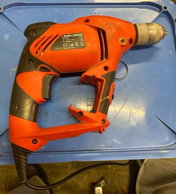 Black & Decker Klopboormachine KR70LSR 730W, Klopboormechanisme, Ophalen, Boormachine, Gebruikt