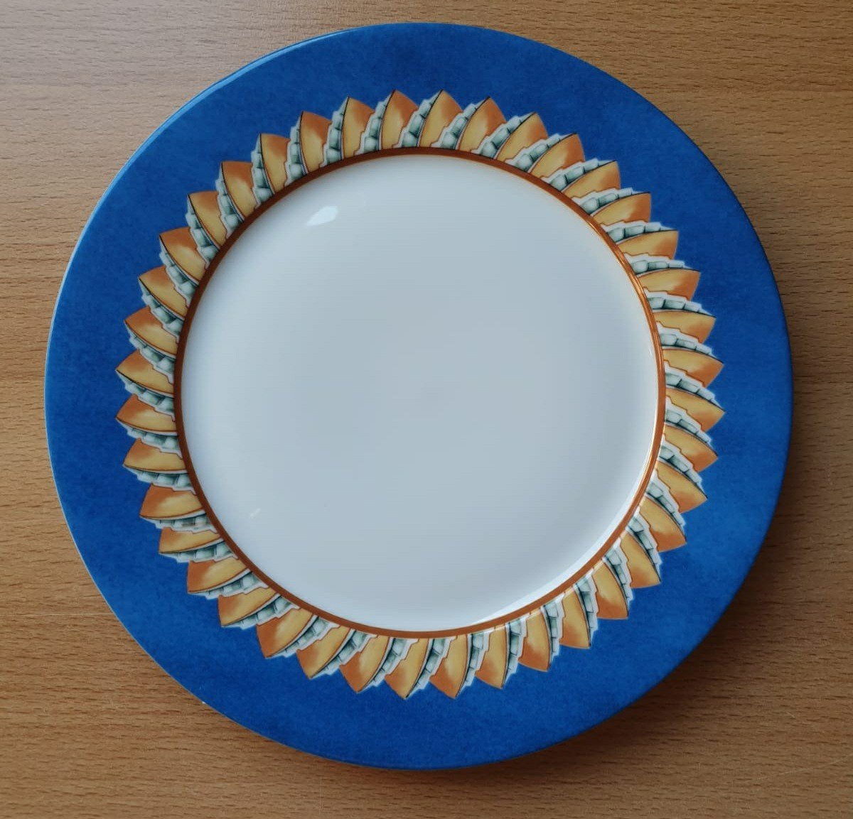 Lalique "Soleil" Saladebord / Dessertbord  Limoges porselein, Ophalen of Verzenden