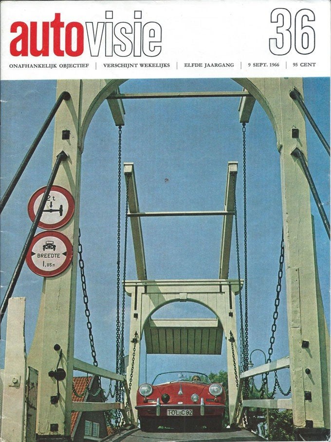 Autovisie 36 1966 : Rover P6 2000 - Glas 1700 automatic, Ophalen of Verzenden, Gelezen, Algemeen