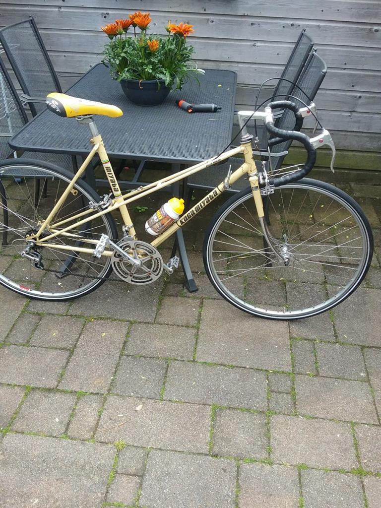 Koga myata road mixem 54 cm 1977 kleur geel  in prijs verlaa, Fietsen en Brommers, Ophalen, 53 tot 56 cm, Zo goed als nieuw, Koga Miyata