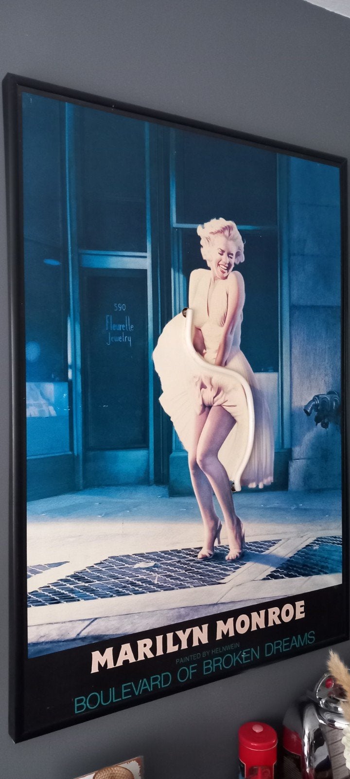 Marilyn Monroe Boulevard of Broken Dreams "schilderij"., Ophalen, Gebruikt