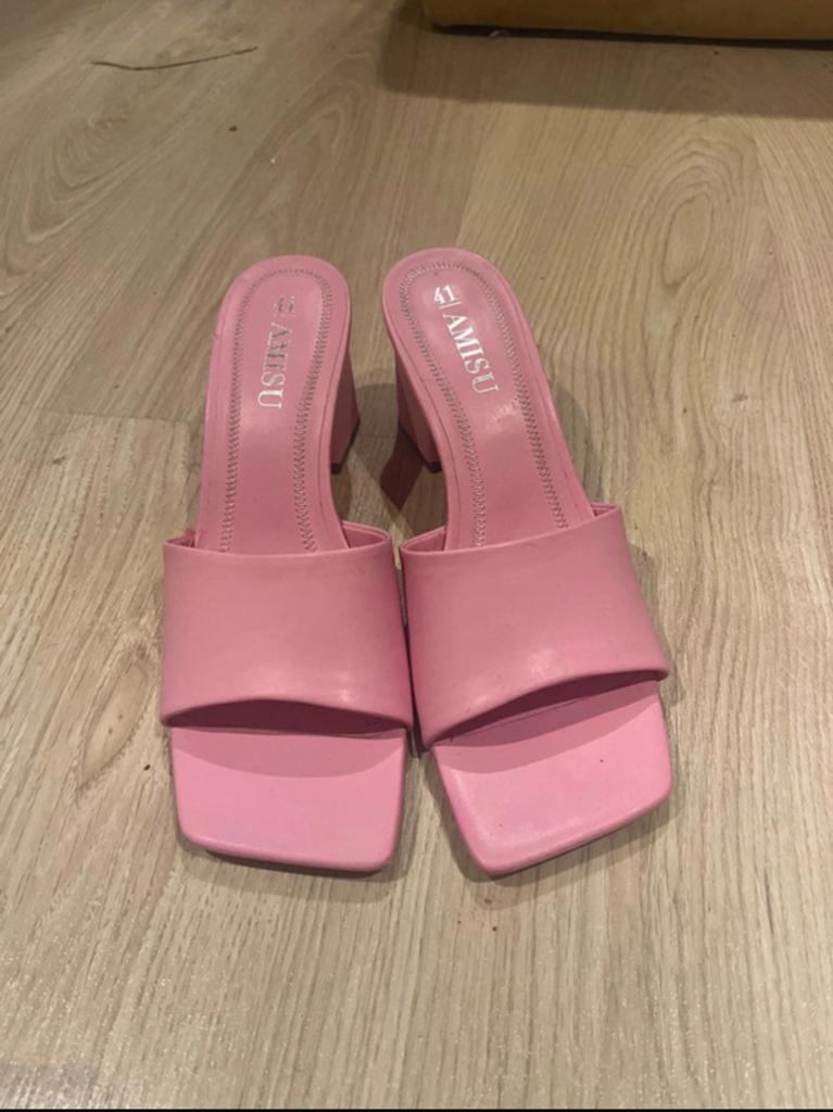 Roze hakken, Kleding | Dames, Schoenen, Ophalen of Verzenden, Zo goed als nieuw, Roze