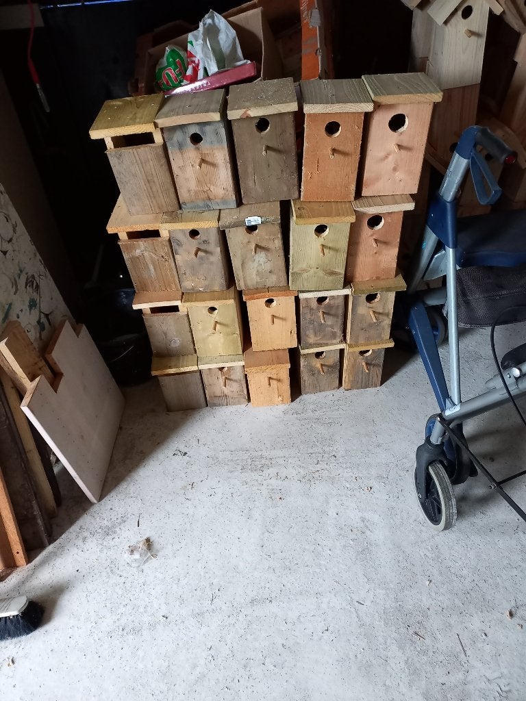 vogelhuisjes voor 5 versch vogels, Ophalen of Verzenden, Nieuw