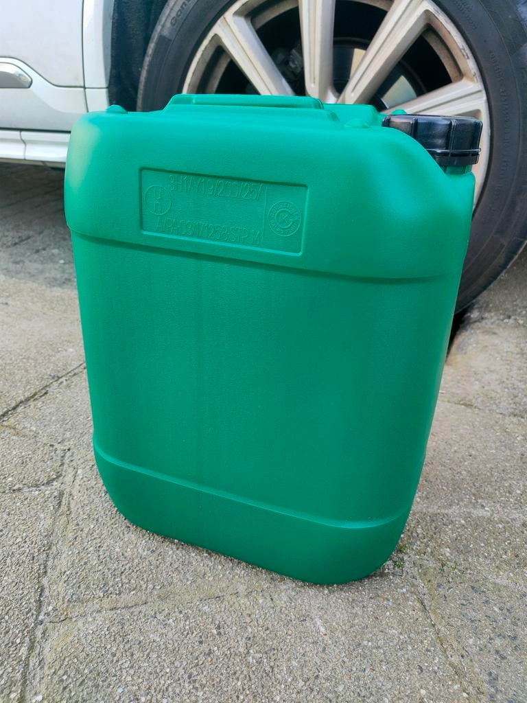 Groene Jerrycan 20L - geschikt voor benzine, Ophalen