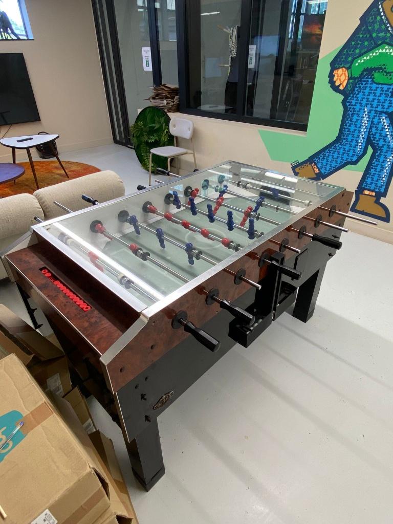 Tafelvoetbaltafel, Hobby en Vrije tijd, Ophalen, Gebruikt