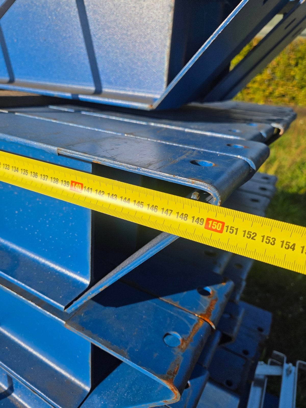jungheinrich draagarmstelling enkelzijdig zwaar 6.0x3.0x1.5m, Ophalen, Gebruikt, 250 mm of meer
