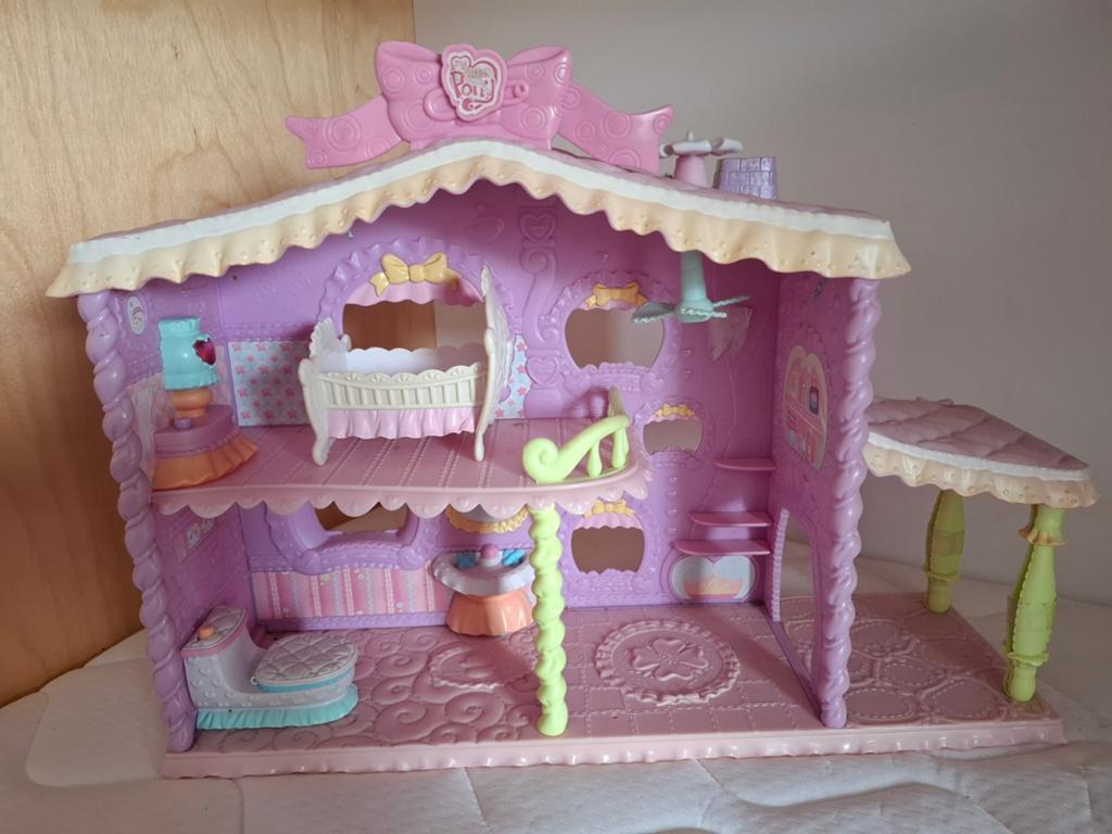 My little Pony Poppenhuis - Roze Speelhuis, Ophalen, Gebruikt, Poppenhuis