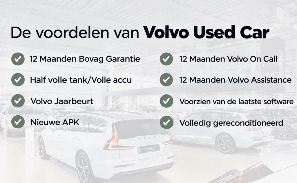 Volvo XC60 3.0 T6 R-Design ACC/Blis/Leder/Xenon/ Enz., Auto's, Automaat, Gebruikt, 2000 kg, Wit