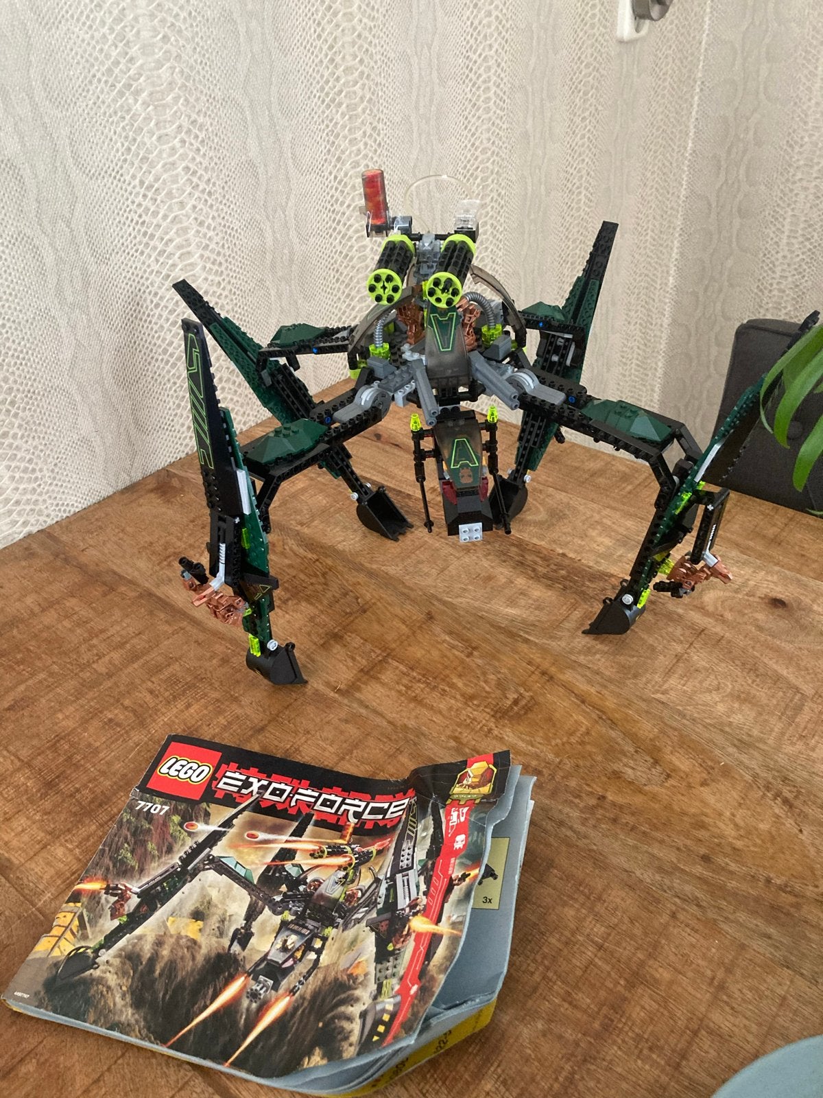 Lego Exo-Force 7707 Striking Venom, Ophalen of Verzenden, Zo goed als nieuw